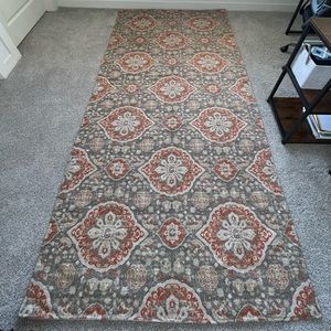 9 ft x 4.5 ft CUSTOM detailed woven rug